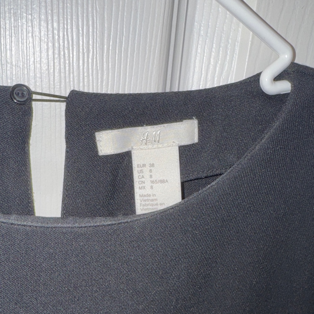 H&M Black Long Sleeve Dress - Picture 3 of 3